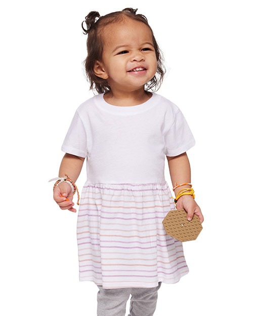 Rabbit Skins 5330RS  Infant Fine Jersey Dress at GotApparel