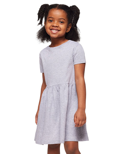 Rabbit Skins 5333  Toddler Fine Jersey Dress at GotApparel