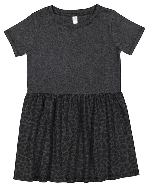 Rabbit Skins 5333  Toddler Fine Jersey Dress at GotApparel