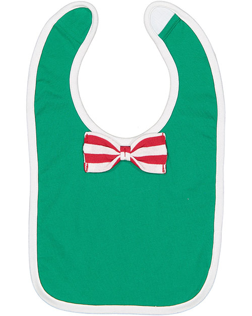 Rabbit Skins R1002 Infant 5.5 oz Baby Rib Bow Tie Bib at GotApparel