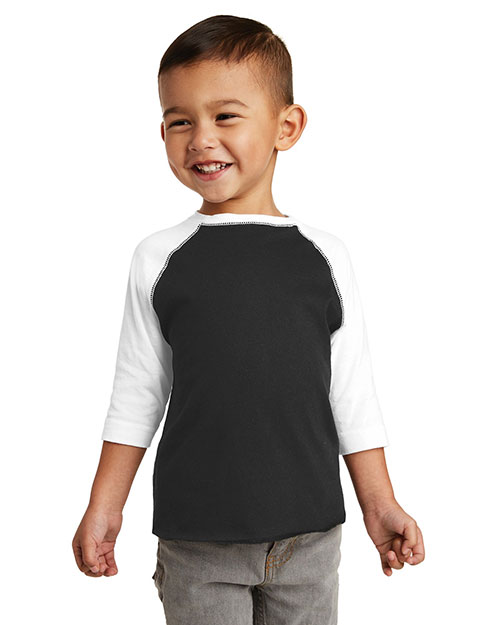 Rabbit Skins RS3330 Toddler Baseball Fine Jersey Tee at GotApparel