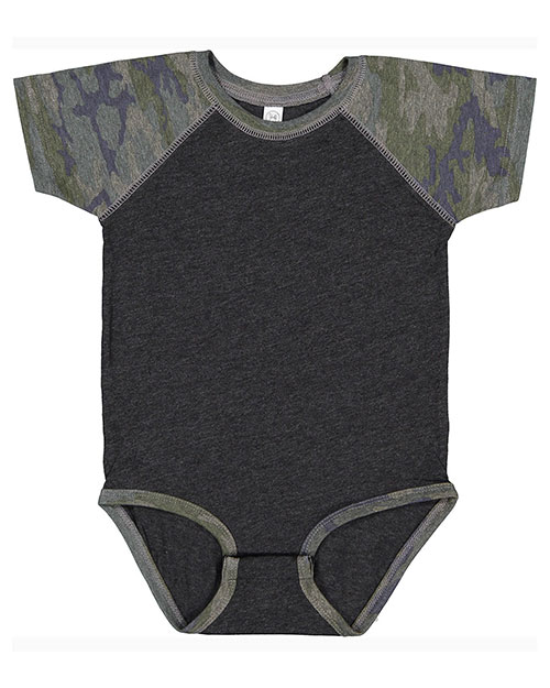 Rabbit Skins RS4430 Infant 4.5 oz Baseball Bodysuit at GotApparel