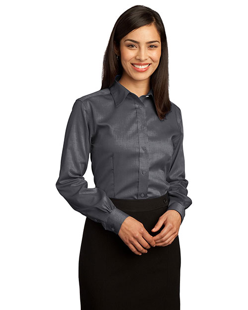Red House RH25 Women Non-Iron Pinpoint Oxford at GotApparel