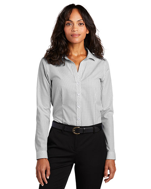 Red House RH86 Women ® Ladies Open Ground Check Non-Iron Shirt at GotApparel
