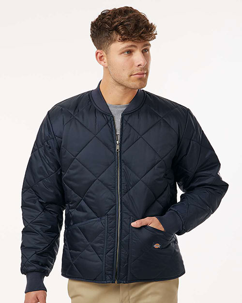 Red Kap 6124 Men's Diamond Quilted Jacket at GotApparel