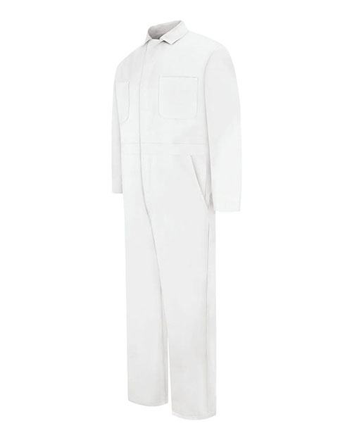 Red Kap CC14L Snap-Front Cotton Coveralls Long Sizes at GotApparel