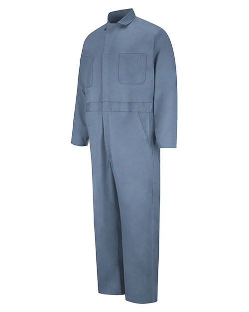 Red Kap CC16L Button-Front Cotton Coverall Long Sizes at GotApparel