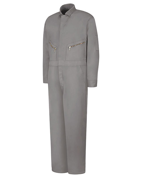 Red Kap CC18EXT  Zip-Front Cotton Coverall Additional Sizes at GotApparel