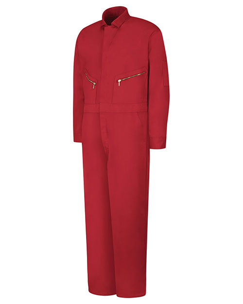 Red Kap CC18EXT Zip-Front Cotton Coverall Additional Sizes at GotApparel