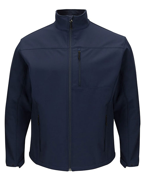 Red Kap JP68 Men Deluxe Soft Shell Jacket at GotApparel