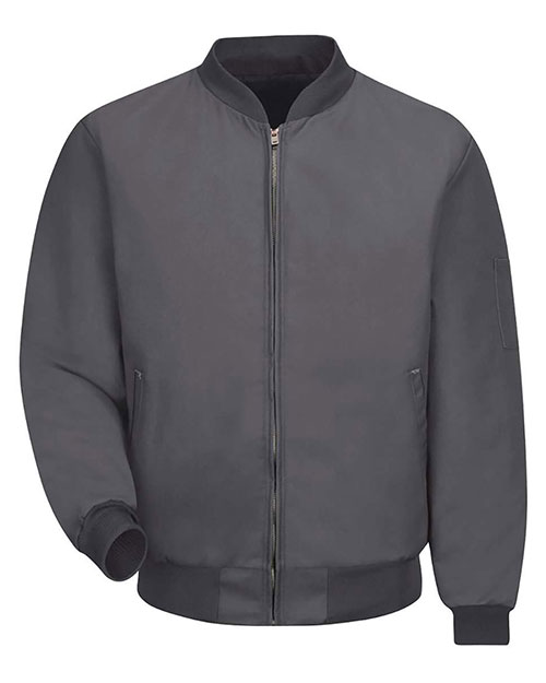 Red Kap JT38L Men Solid Team Jacket Long Sizes at GotApparel