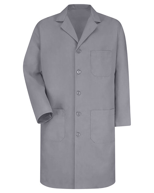 Red Kap KP14EXT Men Button Front Lab Coat Extended Sizes at GotApparel