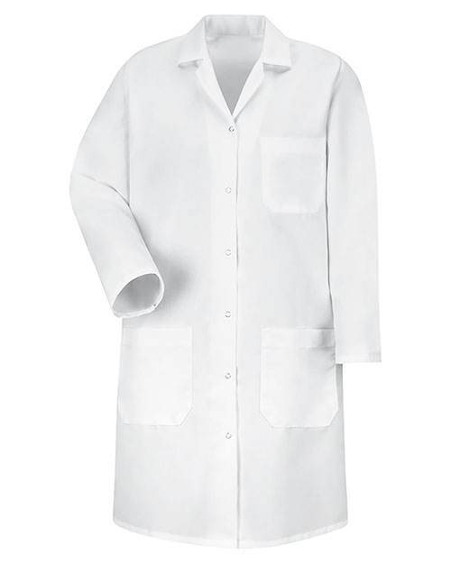 Red Kap KP15 Women 's Gripper Front Lab Coat at GotApparel