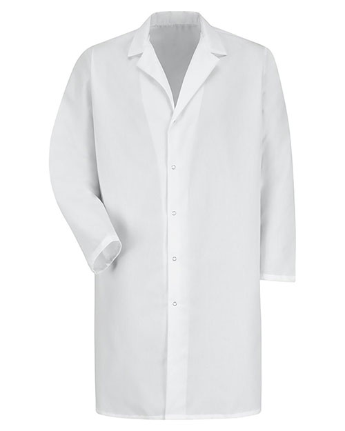 Red Kap KP38 Men Lab Coat with Gripper at GotApparel