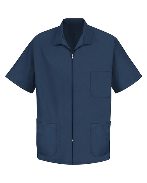 Red Kap KP44 Men Zip-Front Smock at GotApparel