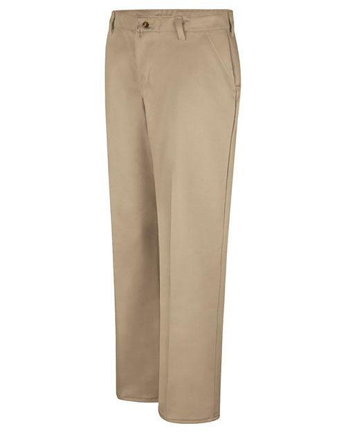 Red Kap PC45 Women 's Plain Front Cotton Pants at GotApparel