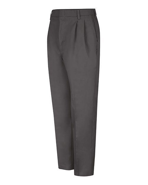 Red Kap PT38 Men's Pleated Twill Slacks at GotApparel