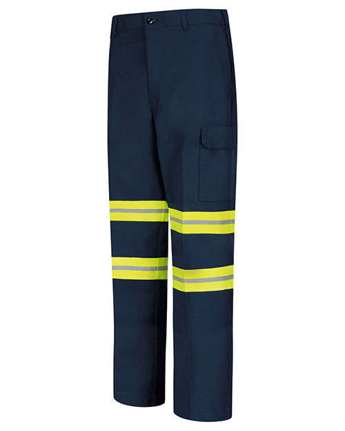 Red Kap PT88E Men Enhanced Visibility Industrial Cargo Pants at GotApparel