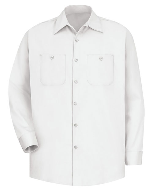 Red Kap SC30 Men Cotton Long Sleeve Uniform Shirt at GotApparel