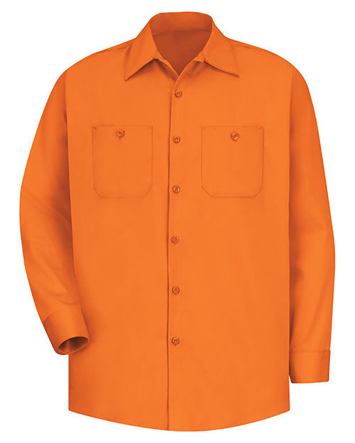 Red Kap SC30T Long Sleeve Uniform Shirt Long Size at GotApparel