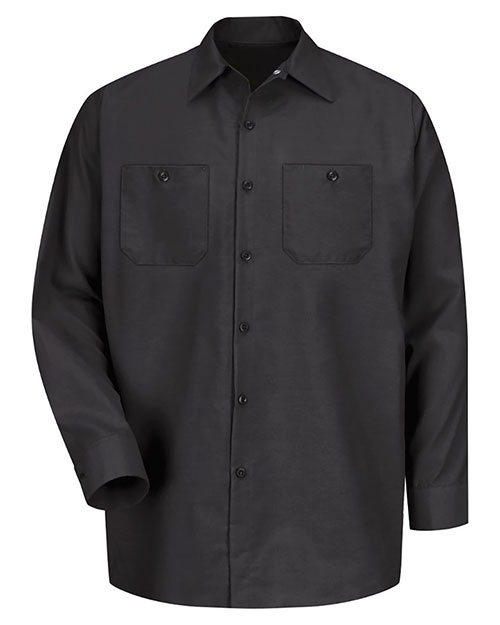 Red Kap SP14 Industrial Long Sleeve Work Shirt at GotApparel