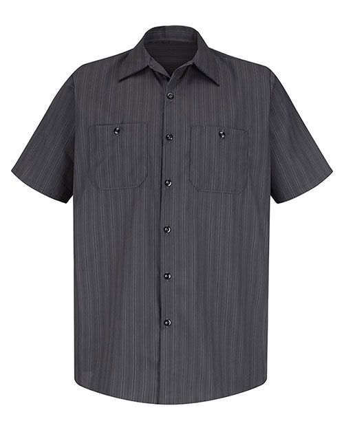 Red Kap SP20L Premium Short Sleeve Work Shirt Long Sizes at GotApparel