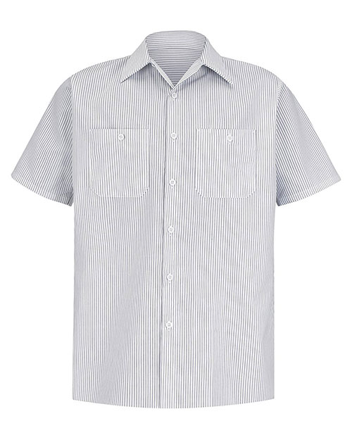 Red Kap SP20L Premium Short Sleeve Work Shirt Long Sizes at GotApparel