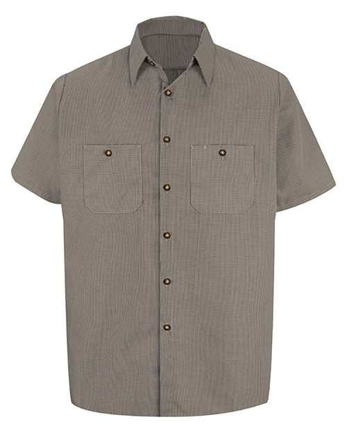 Red Kap SP20L Premium Short Sleeve Work Shirt Long Sizes at GotApparel