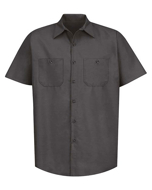Red Kap SP24L Short Sleeve Work Shirt Long Size at GotApparel