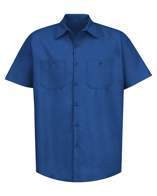 Red Kap SP24T Short Sleeve Work Shirt Long Size at GotApparel