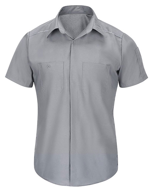 Red Kap SP4A Short Sleeve Pro Airflow Work Shirt at GotApparel