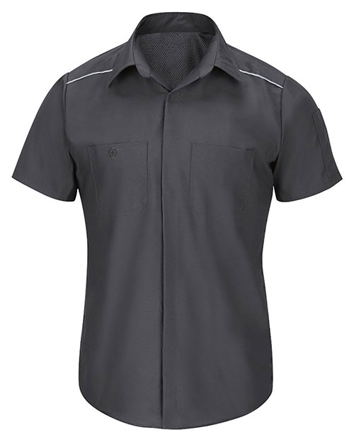 Red Kap SP4AL Short Sleeve Pro Airflow Work Shirt - Long Sizes at GotApparel