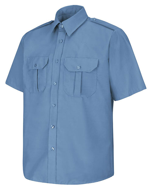 Red Kap SP66L Men Short Sleeve Security Shirt Long Sizes at GotApparel