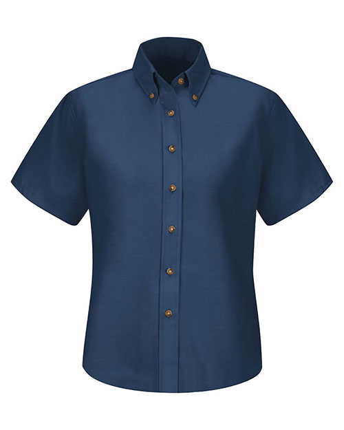 Red Kap SP81 Women 's Poplin Dress Shirt at GotApparel