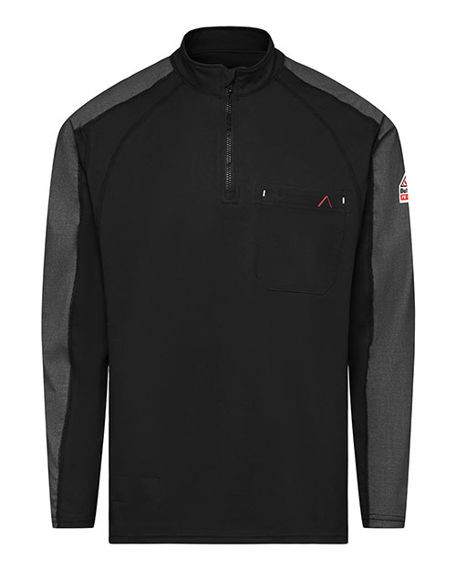 Red Kap STZ2 Men's Flex Knit Quarter-Zip Pullover at GotApparel