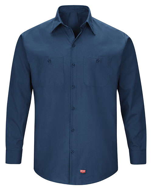 Red Kap SX10L Men's Long Sleeve Mimix Work Shirt - Long Sizes at GotApparel