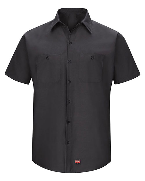 Red Kap SX20L Men Mimix™ Short Sleeve Workshirt - Long Sizes at GotApparel