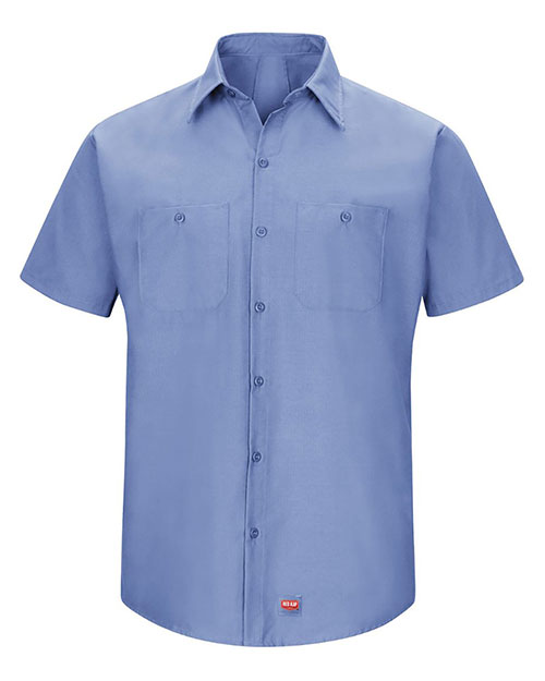 Red Kap SX20L Men Mimix™ Short Sleeve Workshirt - Long Sizes at GotApparel