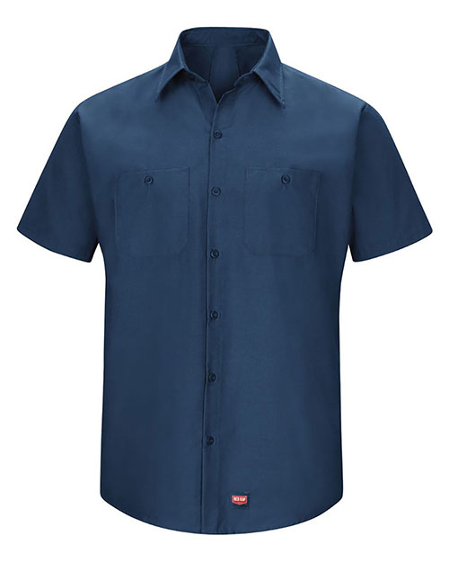 Red Kap SX20L Men Mimix™ Short Sleeve Workshirt - Long Sizes at GotApparel