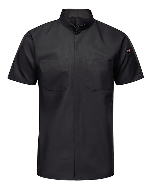 Red Kap SX46 Men's Mimix™ Pro+ Short Sleeve Work Shirt With OilBlok at GotApparel