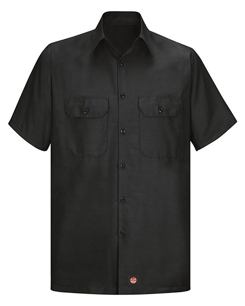 Red Kap SY60 Men Ripstop Short Sleeve Work Shirt at GotApparel