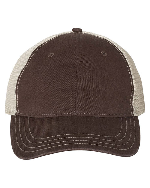 Richardson 111 Unisex Garment-Washed Trucker Cap at GotApparel