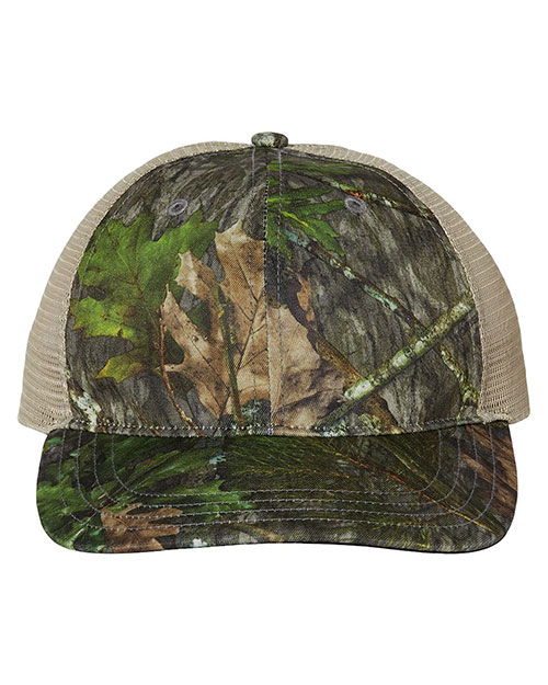 Richardson 111P Unisex Washed Printed Trucker Cap at GotApparel