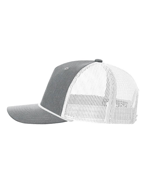 Richardson 112FPR Five-Panel Trucker with Rope Cap at GotApparel