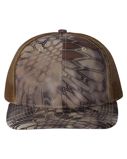 Richardson 112P Unisex Patterned Snapback Trucker Cap at GotApparel