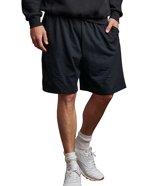 Russell Athletic 25843M Basic Cotton Pocket Shorts at GotApparel