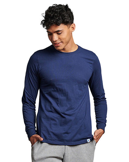 Russell Athletic 64LTTM Men Essential Long Sleeve 60/40 Performance Tee at GotApparel