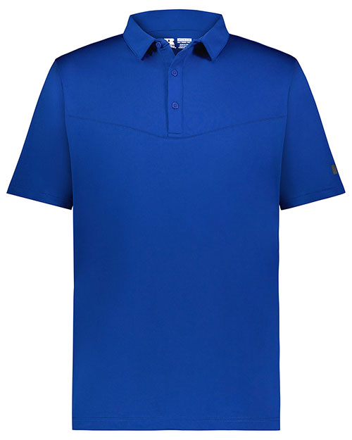 Russell Athletic R10GKM Sideline Grid Polo at GotApparel