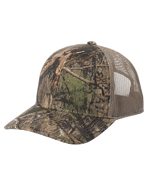 Russell Outdoors ™ Camo Snapback Trucker Cap RU900 at GotApparel