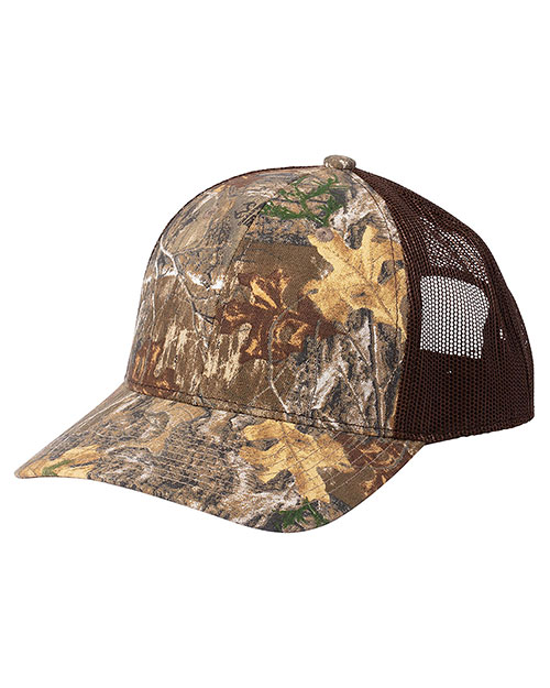 Russell Outdoors ™  Camo Snapback Trucker Cap RU900 at GotApparel